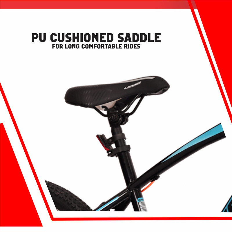 LEADER Taximo 26T Single Speed MTB cycle with Dual Disc Brake and