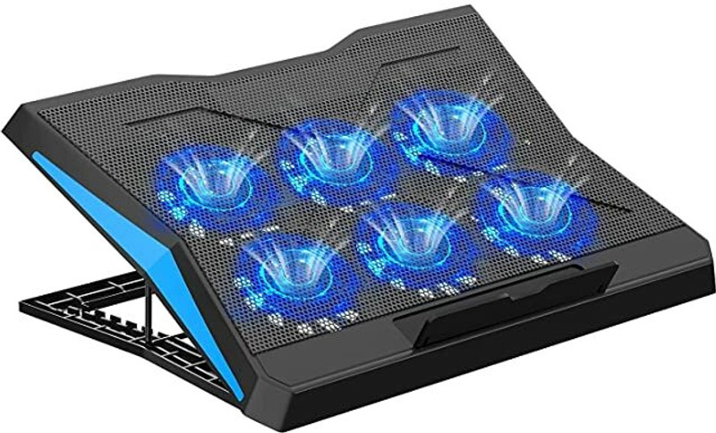 Dyazo Q 26 Ergonomic Cooling Pad (Black)