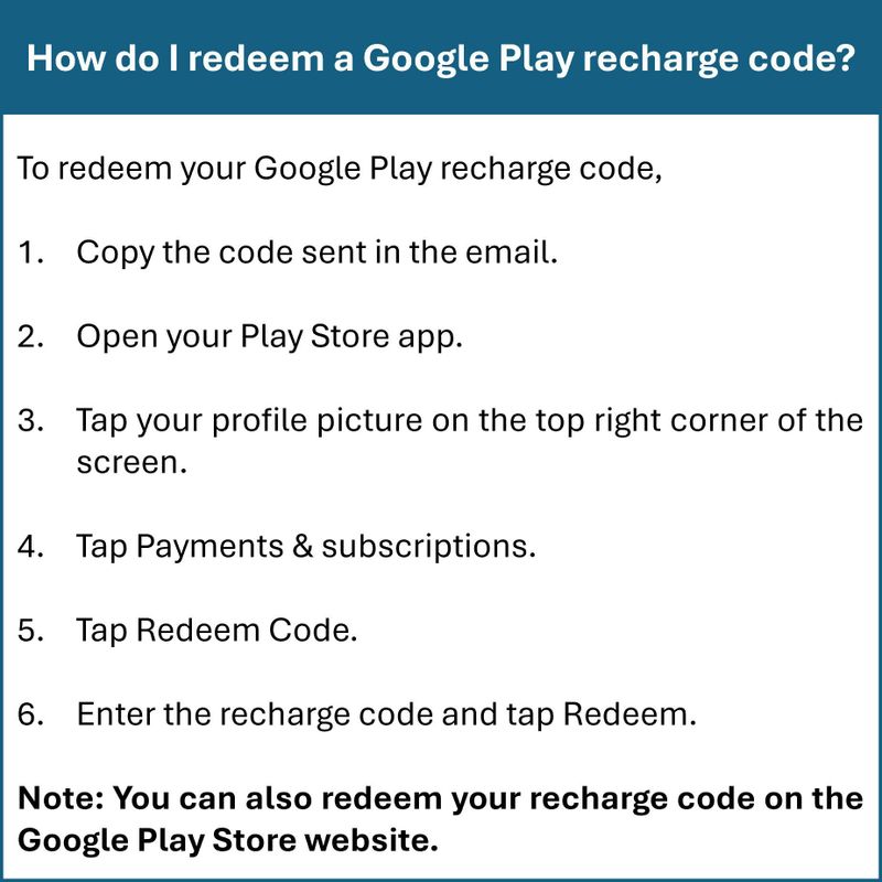 Google Play Gift Card - Image 3