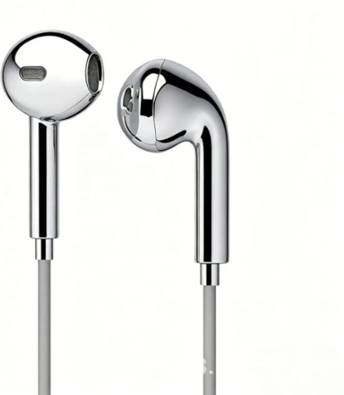 TARANHARI VENTURES SILVERCHWHA01 Wired Headset (Silver, In the Ear) - Image 4