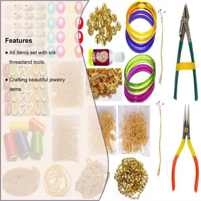 Silk thread sales jewellery materials