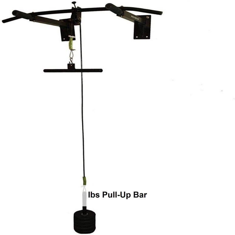 Pull up bar with pulley best sale