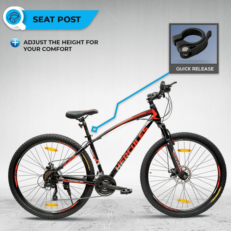 HERCULES TOP GEAR S29 R1 29 T Mountain Cycle Price in India Buy