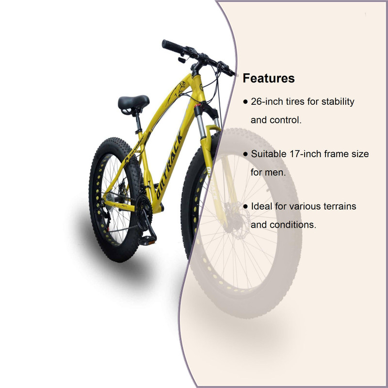 Ontrack Fat Bike 2022 26 T Fat Tyre Cycle Price in India Buy Ontrack Fat Bike 2022 26 T Fat Tyre Cycle online at Flipkart