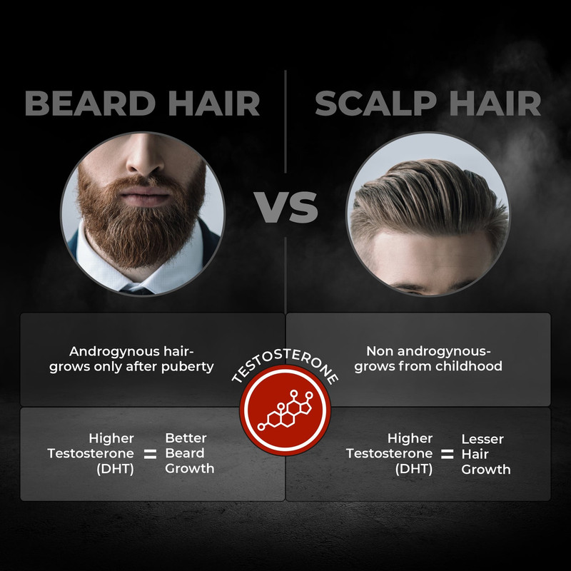 BEARDO Beard and Hair Growth Oil 50ml : Beauty & Personal Care