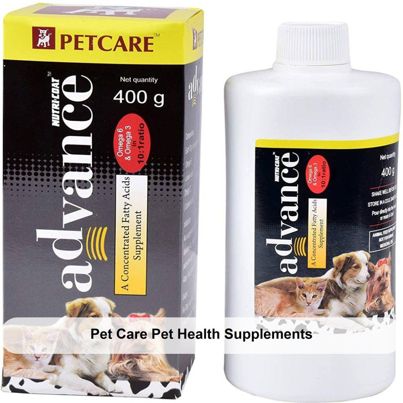 Pet Care Nutricoat Advance Concentrated Fatty Acids Supplement 400 Gram Pet Health Supplements Price in India Buy Pet Care Nutricoat Advance Concentrated Fatty Acids Supplement 400 Gram Pet Health Sup...