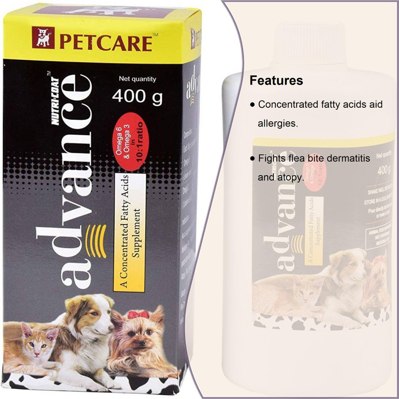 Pet Care Nutricoat Advance Concentrated Fatty Acids Supplement