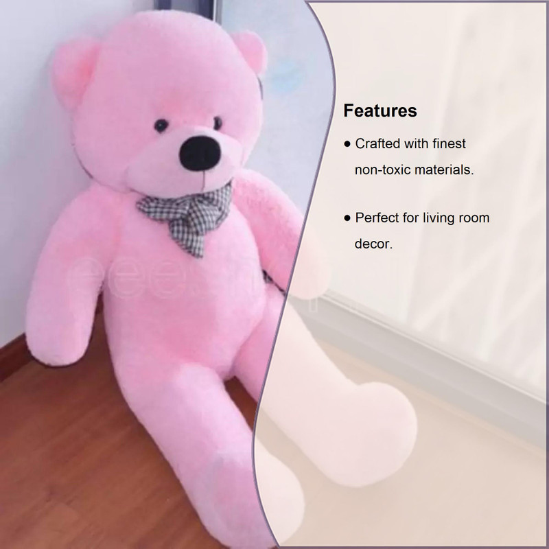 tas Teddy Bear for Your Love 6 Feet Pink Color 6ft Teddy Pink3 N