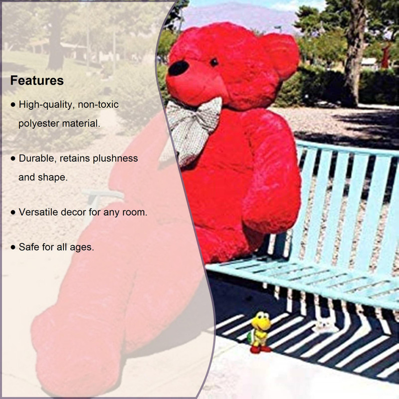 Flipkart teddy bear 6 feet hotsell