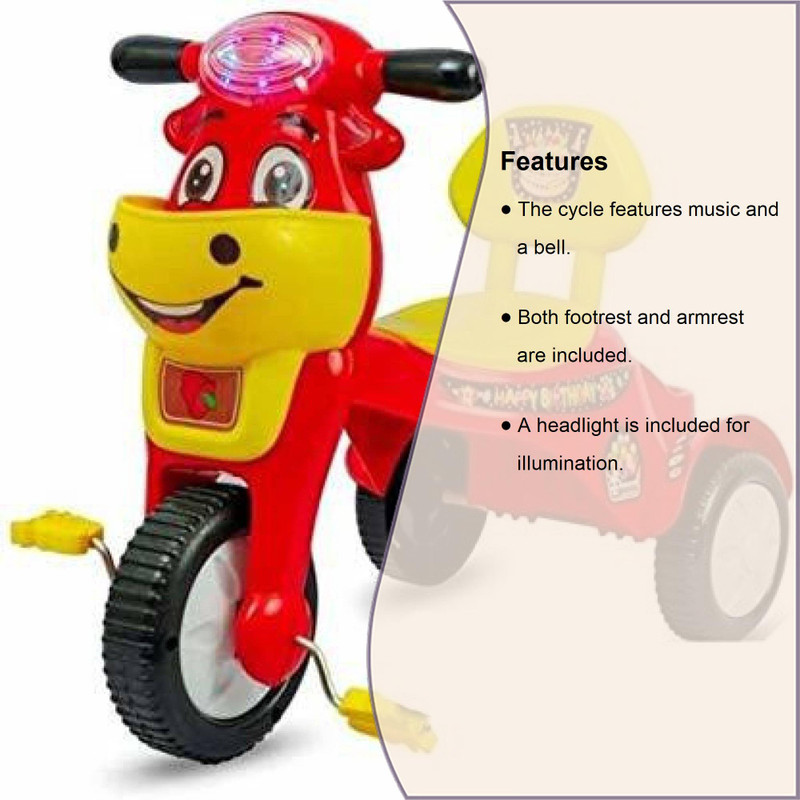 Classic Gift Gallery Classic Happy Birthday Baby Tricycle Ride On