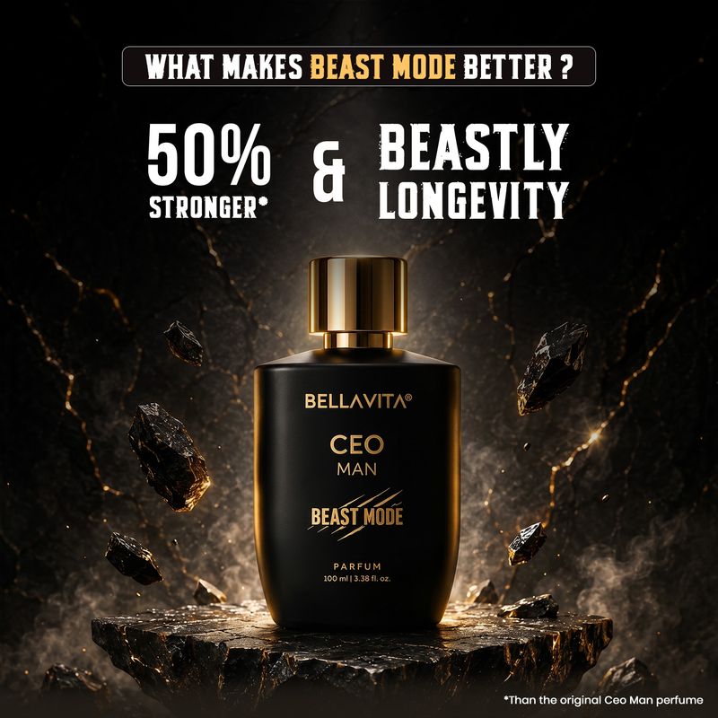 BELLAVITA CEO MAN BEAST MODE Eau de Parfum - 100 ml (For Men) - Image 6