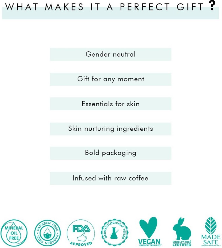 mCaffeine Coffee De-Stress Gift Kit for Women & Men