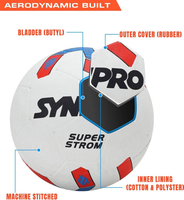 Future Stars Super-Star Soccer Ball & Pump - Size 5 - Green & Black -  Designed for all players 1+ Unisex 