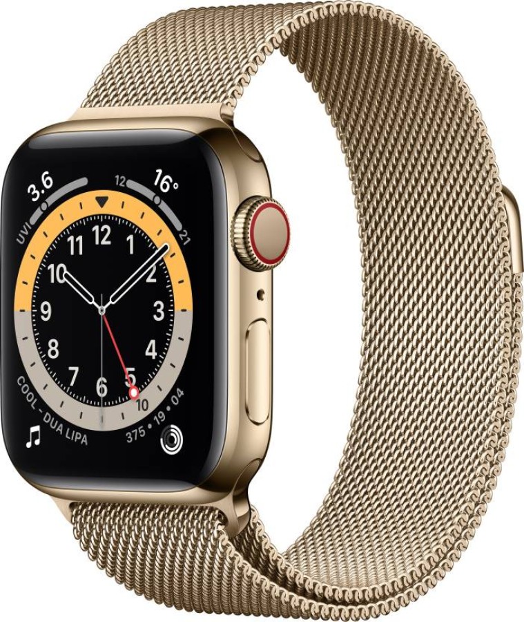 Apple watch shop 4 steel gold