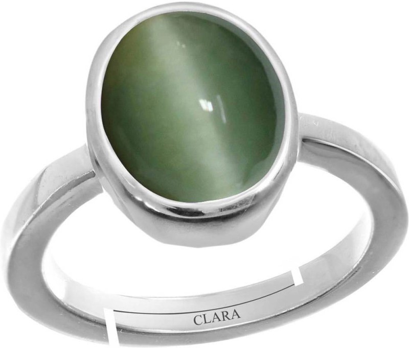 CLARA Certified Blue Sapphire Neelam 9.3cts or 10.25ratti original stone Sterling Silver Astrological Ring for Men and Women