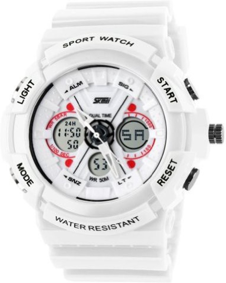 white watch men's fashion