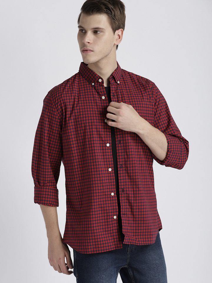 gap mens casual shirts