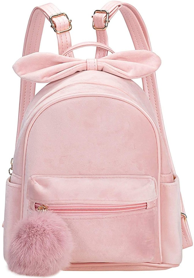 womens pink backpack