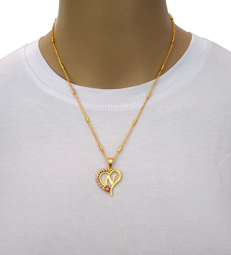 Gold chain n locket Outlet