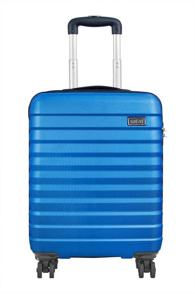 Safari SAFARI Large Check-in Suitcase (77 cm) 4 Wheels - 77 cms Anti Scratch 8 Wheels Secure Zipper Polycarbonate - Blue