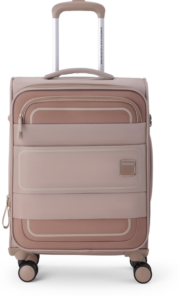 American Tourister AMERICAN TOURISTER Medium Cabin Suitcase (60 cm) 8 Wheels - PHILLY - Brown