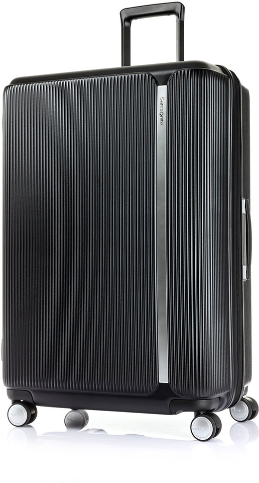 Samsonite SAMSONITE Large Check-in Suitcase (75 cm) 8 Wheels - 75 Cms Polycarbonate Hardsided Large Check-In Trolley Bag - Black
