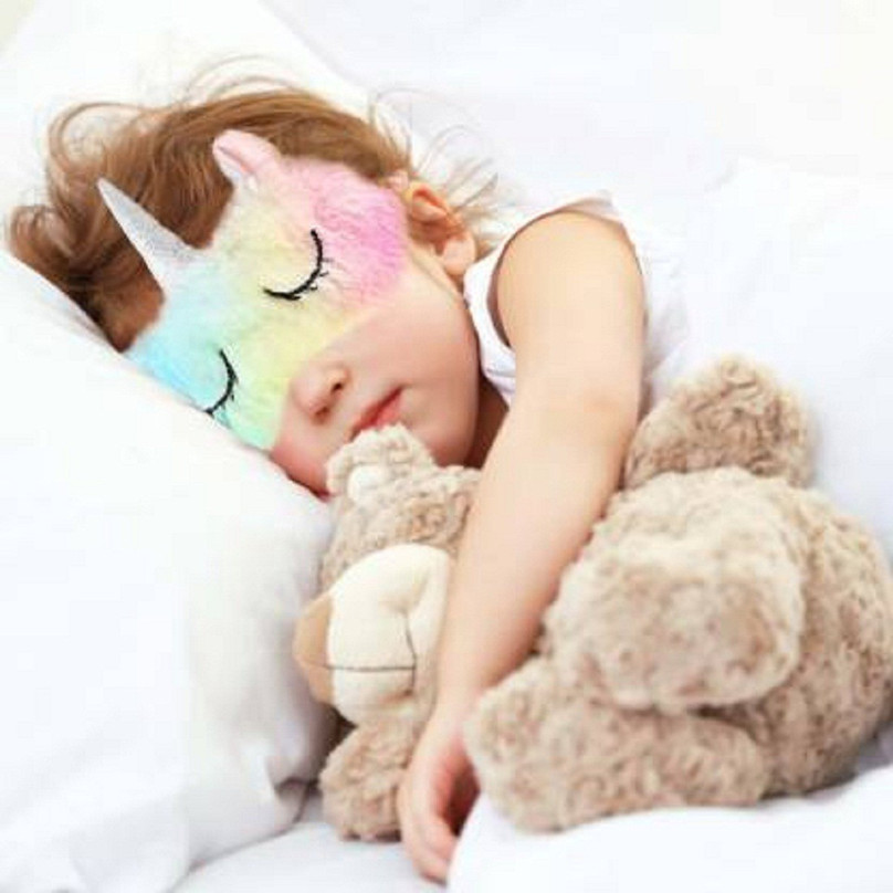 रॉकजॉन Stylish Unicorn Eye Masks Sleeping Mask for Travelling Eye Mask for  Sleeping Eye Shade (Multicolor) आई शेड
