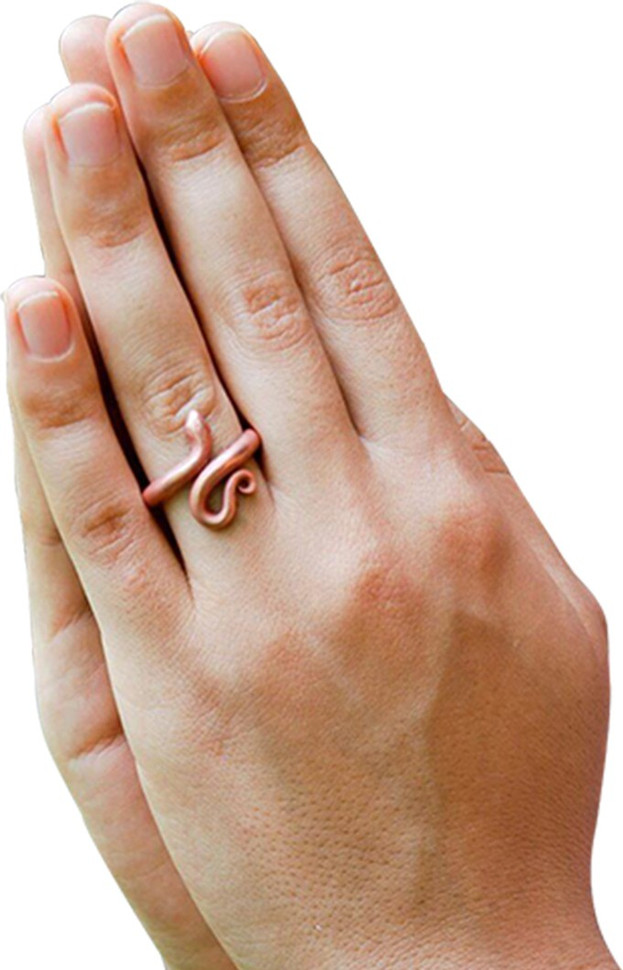 SEN ENTERPRISE Art Tarrot Copper Snake Ring Copper Snake Ring