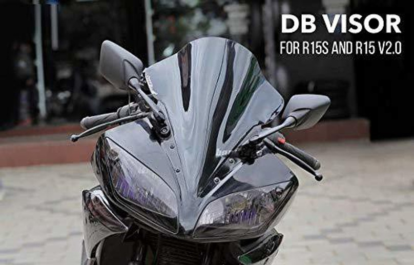 Bike Bubble Visor For R15 V2 Bubble Visor R15 V2 Front Fairing