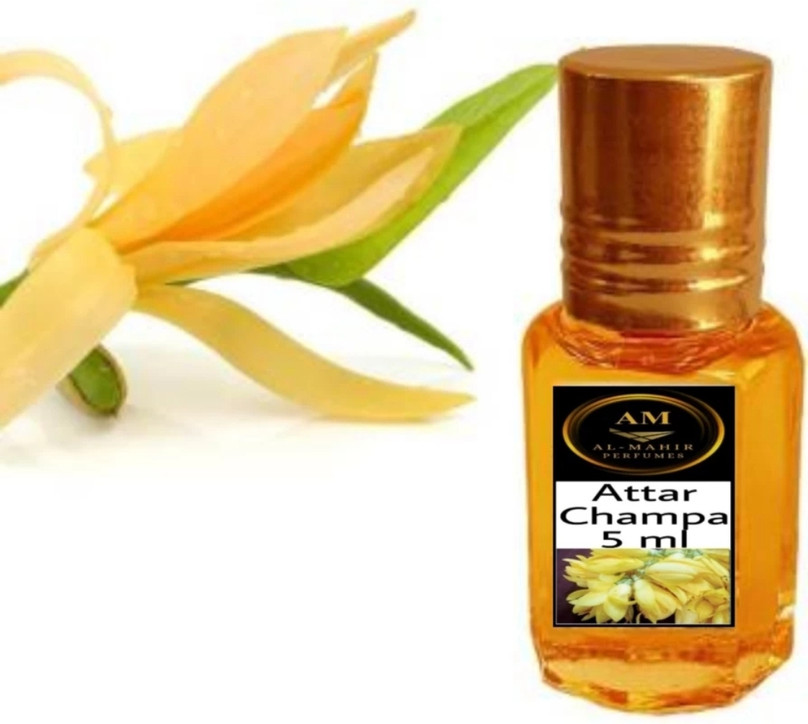 Al-Mahir Champa Attar 5ml for Men Women (Itra/Attar) Floral Attar