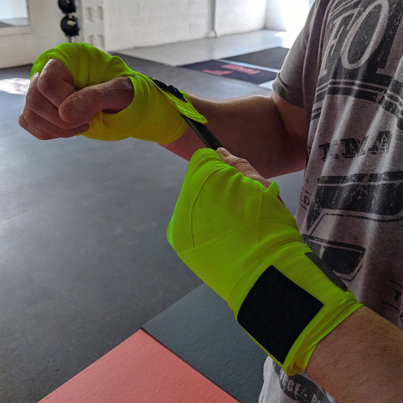 GymWar Boxing Bandage Gym Gloves Hand Wraps Support Brace Punching Wraps  Green Boxing Hand Wrap