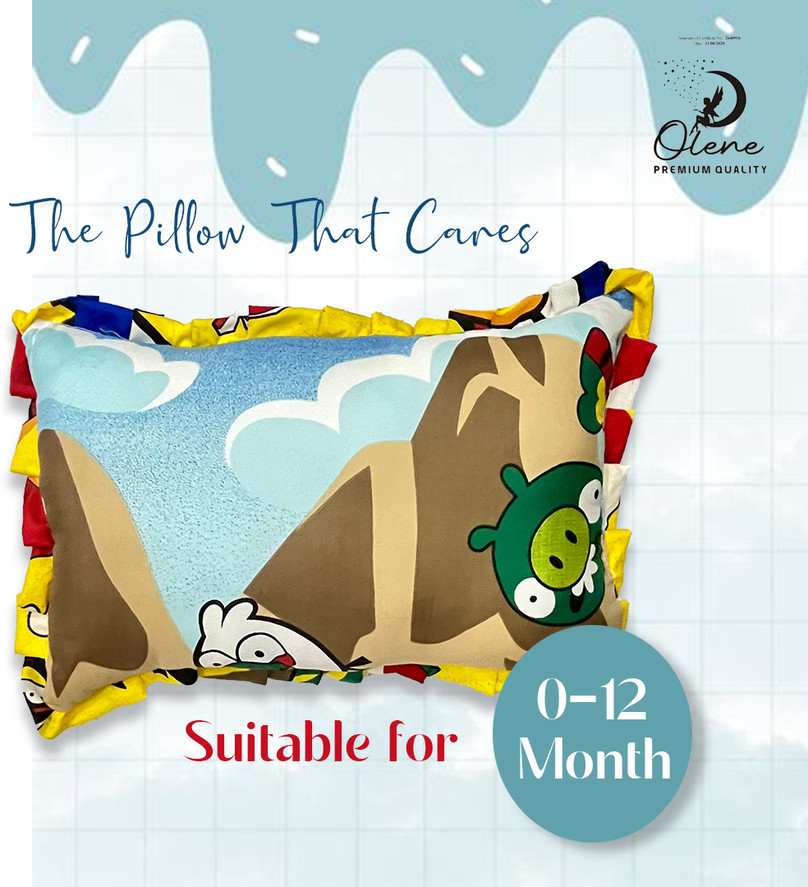 ओलीन कॉटन सार सोने वाली तकिया का