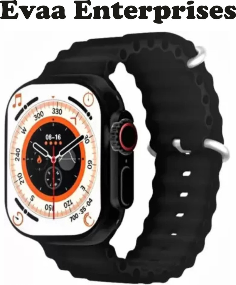 EVAAENTERPRISES T900 Ultra Infinite Display Smart Watch