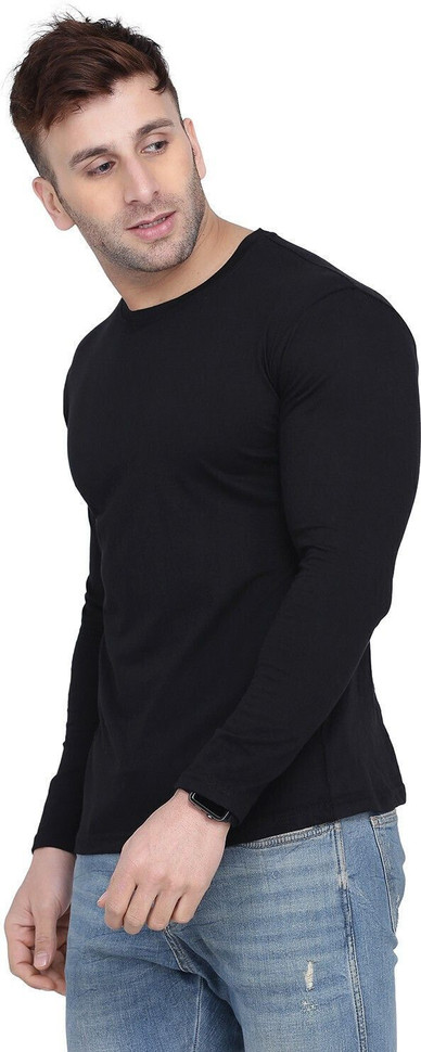 Baju T Shirt Trendy 2020 New Trends Collection Solid Men Round