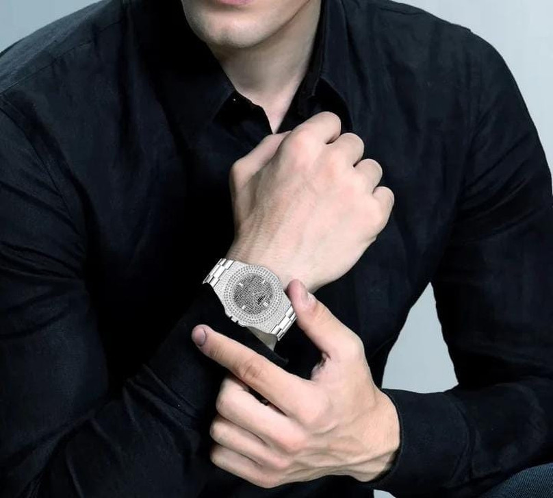 Timefit Silver Analog Watch For Men Top Quality Stylish Analog