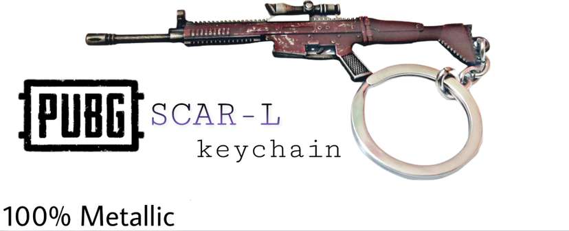 Pubg scar l keychain on sale