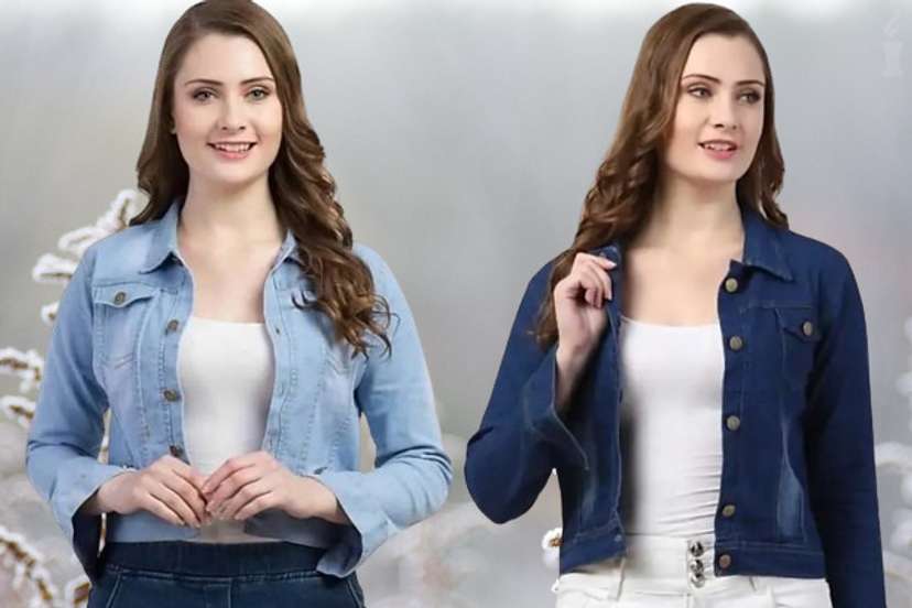 Women Denim Jacket Price in India Buy Women Denim Jacket online at Shopsy.in