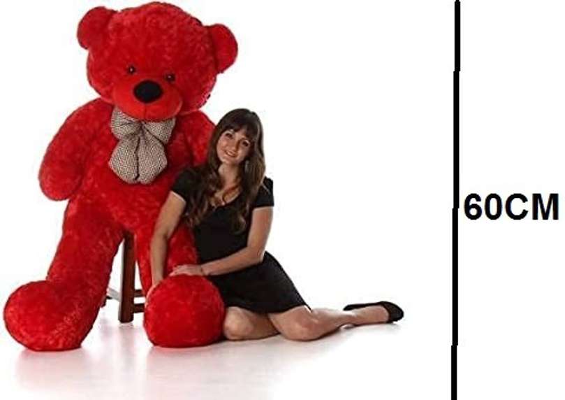 kartiktoys 2 feet Soft Toys medium VeRry Soft Lovable Huggable Teddy Bear for Gift 2 feet