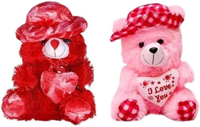MPR ENTERPRISES Red Rose Kids & Adults Gifting i Love You Teddy Bear - 32  cm - Red Rose Kids & Adults Gifting i Love You Teddy Bear . Buy Teddy Bear