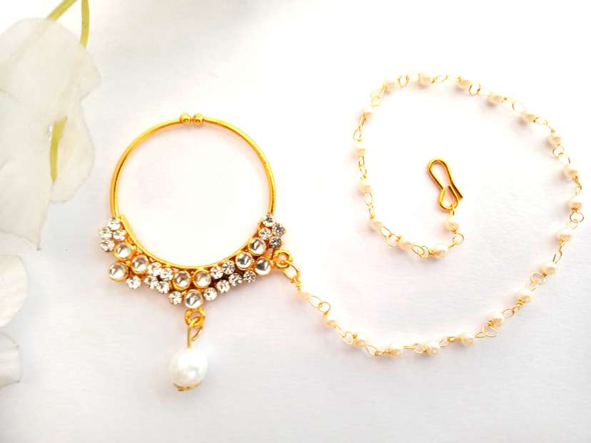 Jodha nose ring top design