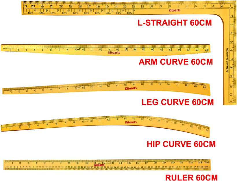 Wooden scale for tailoring deals