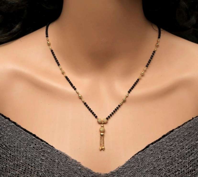 Short mangalsutra with on sale price