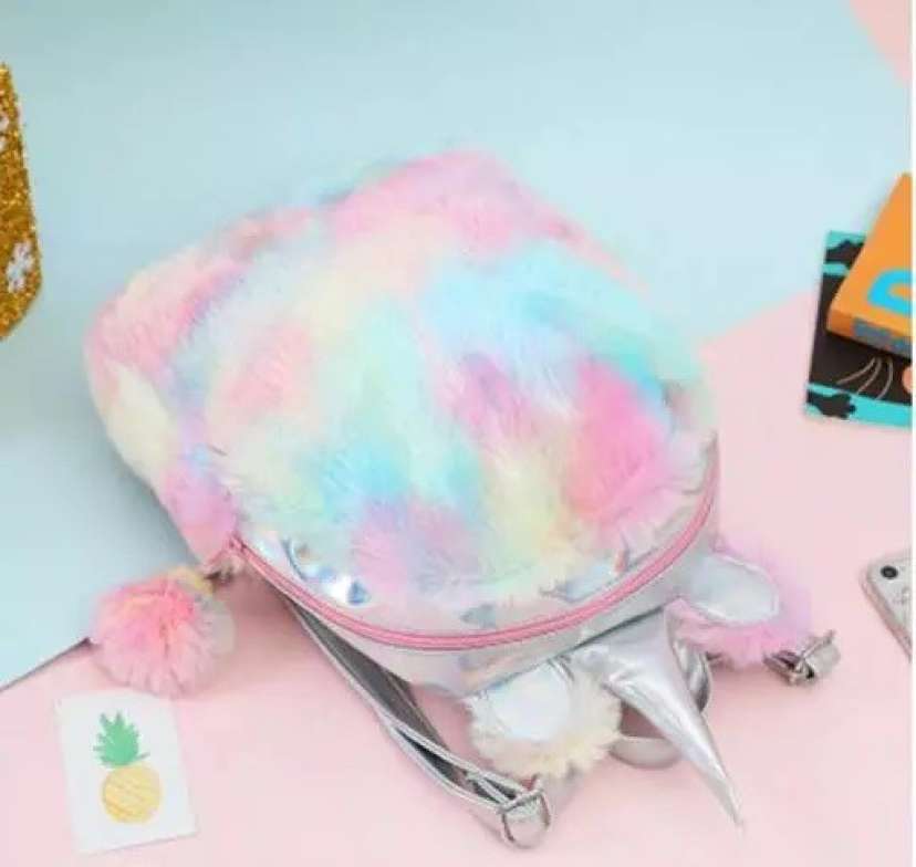 Rainbow Soft Fashion New Design Ready to Shop School Bag Kids Cute