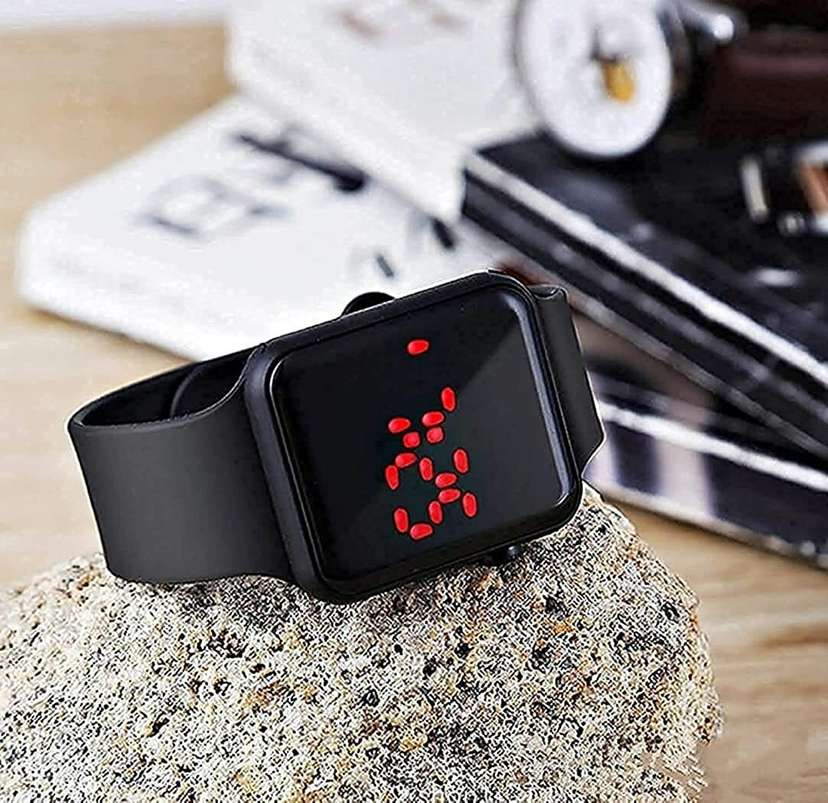 Digital Led Watch Light Powered Red Led Watch for Kids Boys Girls. Led Watch Smart Watch Watch in low Price best watch led Watch Digital Watch For Boys Girls Price in India