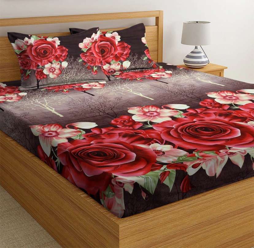 Cotton Double Bedsheet Price in India Buy Cotton Double Bedsheet