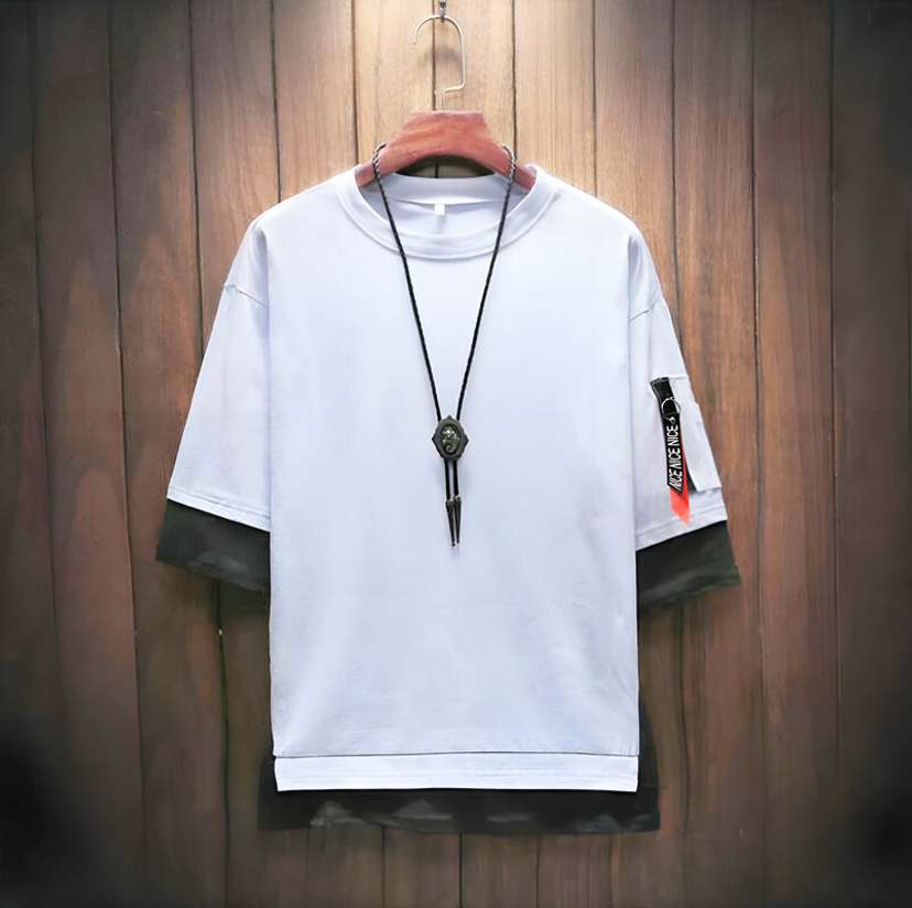 Solid Men White T Shirt Price in India Buy Solid Men White T