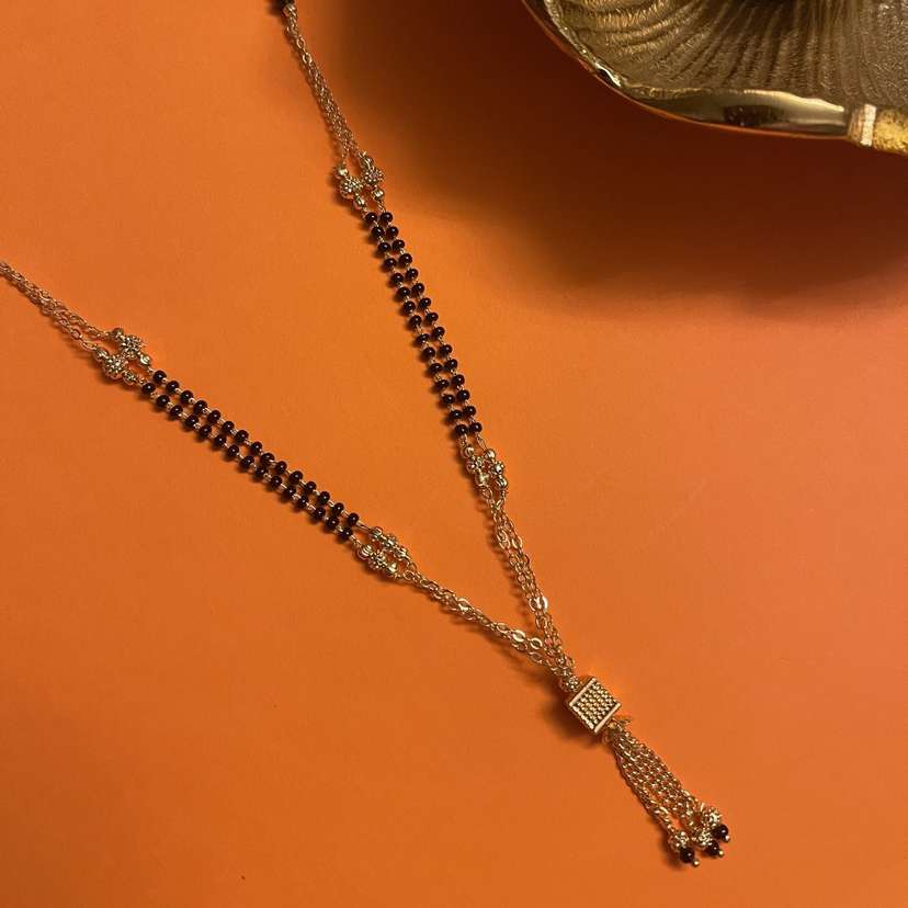 Short mangalsutra latest designs on sale