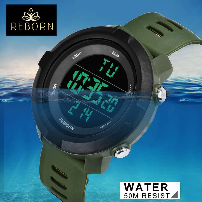 Digital sale wrist watch