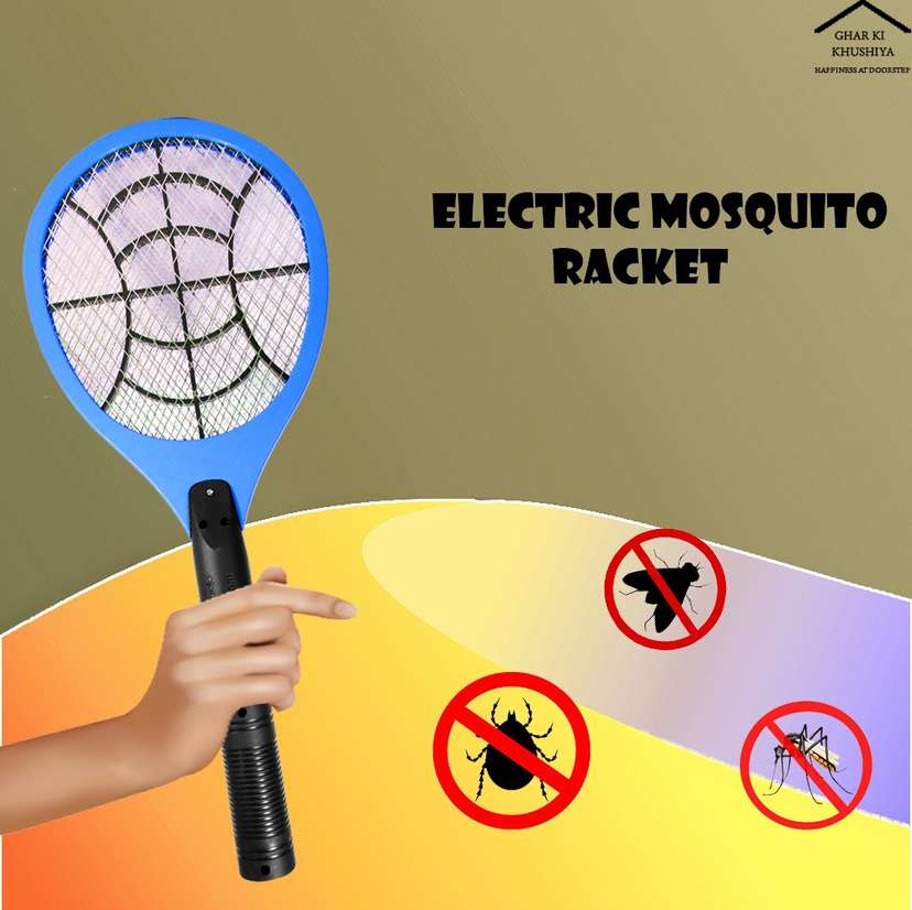 HIGH QUALITY Electric Mosquito Racket Insect Killer Random Killer