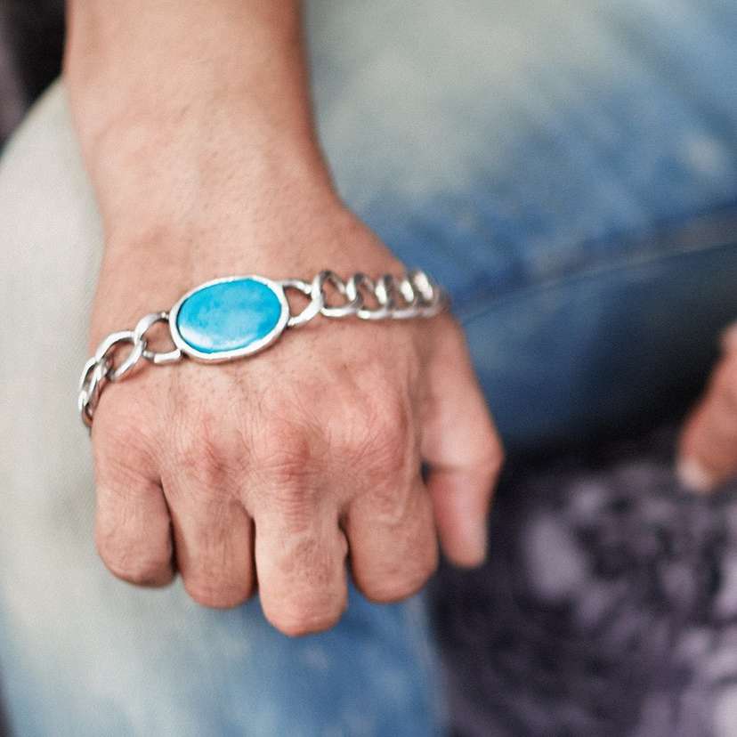 Metal Sterling Silver Bracelet Price in India Buy Metal Sterling Silver Bracelet online at Shopsy.in